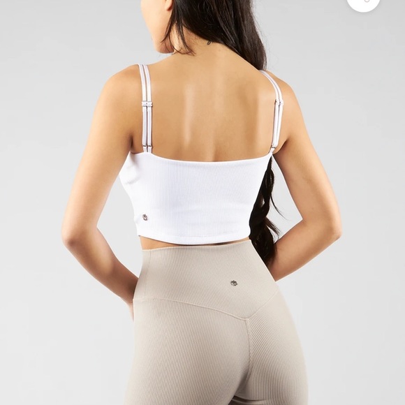 BuffBunny Material Girl Tank - White - Medium - Picture 3 of 5